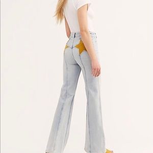 Firecracker Flare Jeans FREE PEOPLE